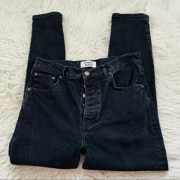 Reformation Black Skinny Jeans - Picture 9 of 12